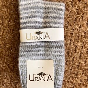 Wool blend knitted socks